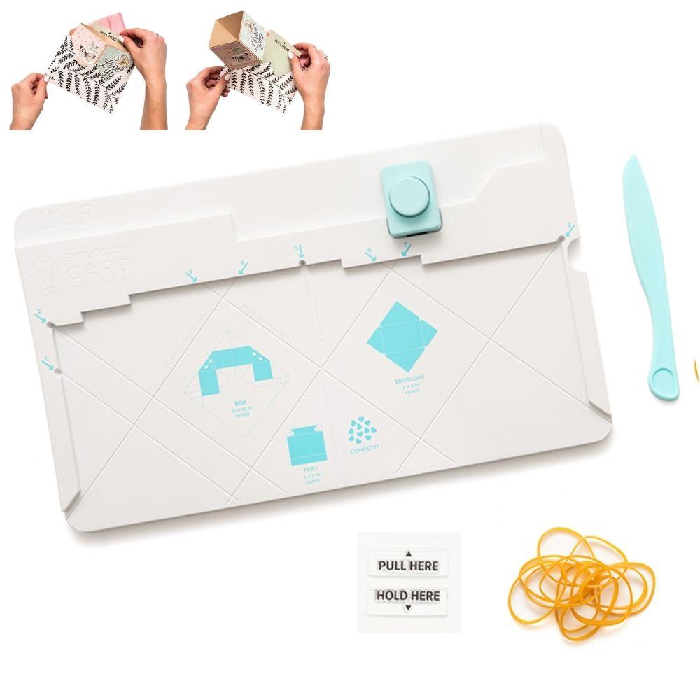 Explosion Card and Envelope Maker Board / Tabla Para Hacer Tarjetas Explosivas y Sobres Herramientas We R Memory Keepers