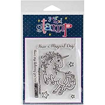 Magical Unicorn Stamp / Sellos de Polímero de Unicornio Mágico Sellos Your Next Stamp