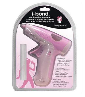 I-Bond Cordless Hot Glue Gun / Pistola de Silicón Inalámbrica con Luz Descontinuado Imaginisce