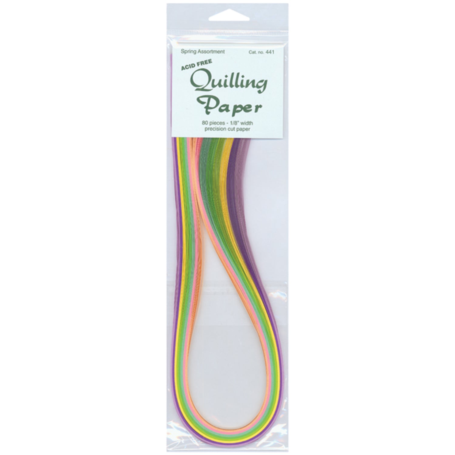 Quilling Paper Spring Assortment / Tiras de Papel para Filigrana Colores de Verano Filigrana Lake City Crafts Company