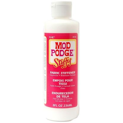 Mod Podge Stiffy Fabric Stiffener / Endurecedor de Telas Adhesivos / Pegamentos Plaid