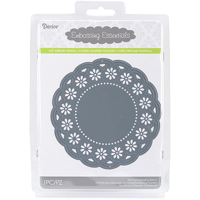 Doily Embossing Folder / Suaje y Realce Blonda Dados de Corte / Suajes / Troqueles Darice