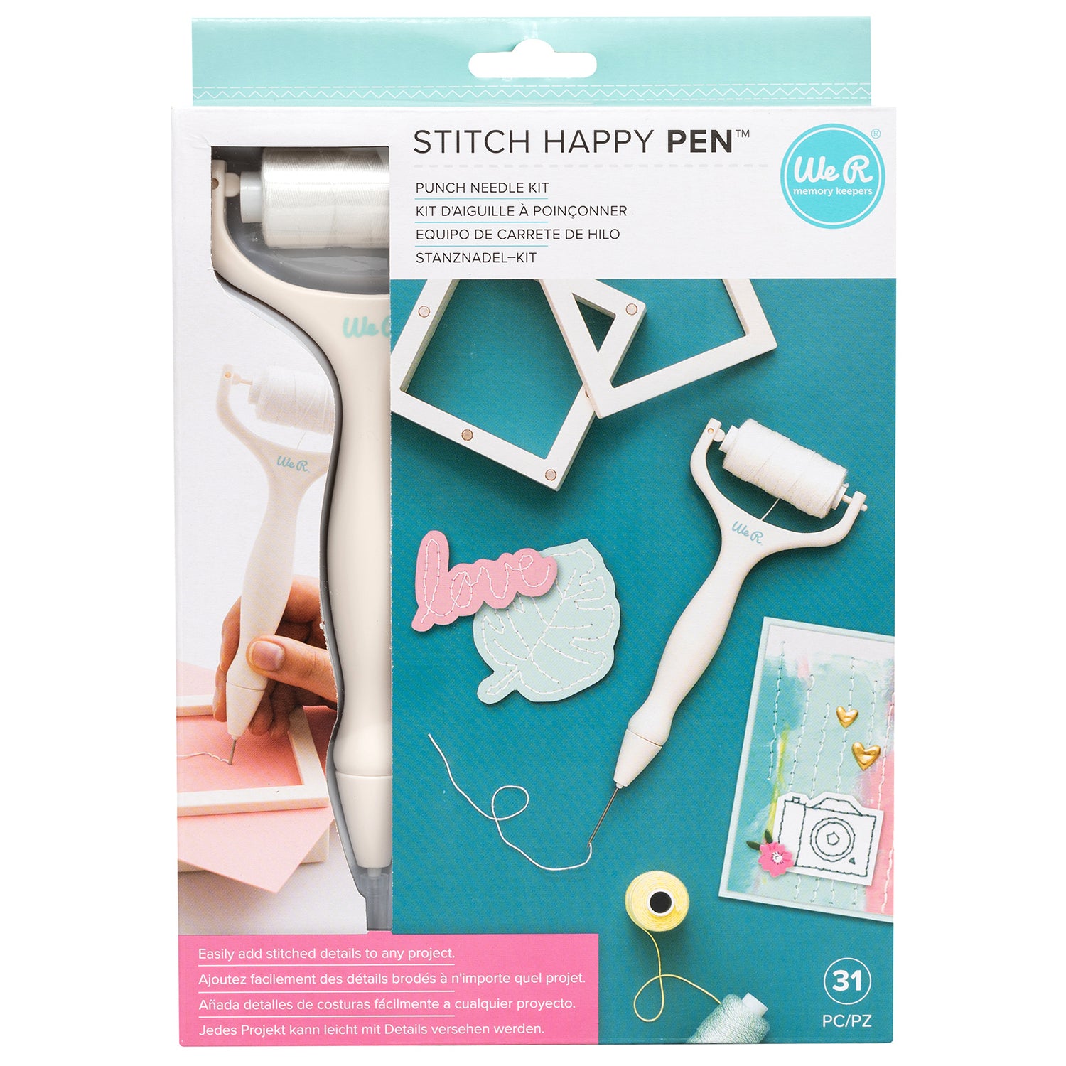 Stitch Happy Pen / Kit Inicial de Costura con Herramienta Tipo Pluma Herramientas We R Memory Keepers