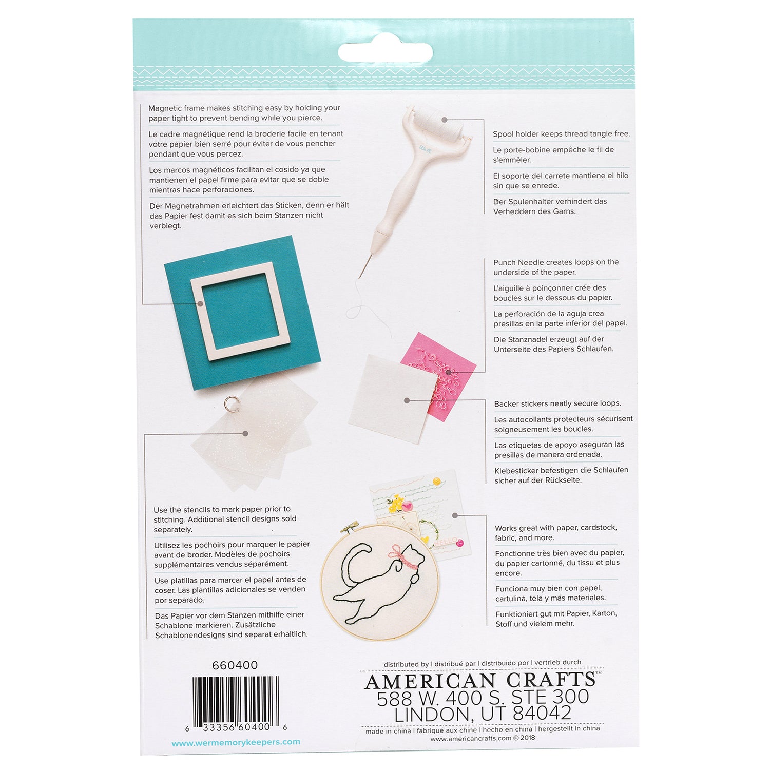 Stitch Happy Pen / Kit Inicial de Costura con Herramienta Tipo Pluma Herramientas We R Memory Keepers