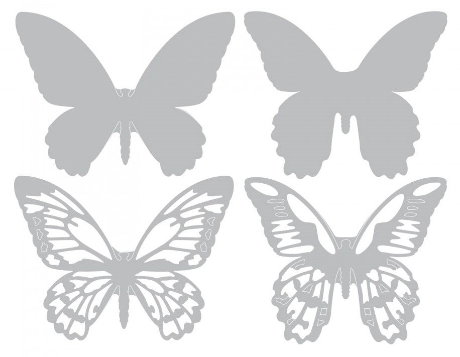 Detailed Butterflies Die / Suaje de Mariposas con Detalles Descontinuado Sizzix