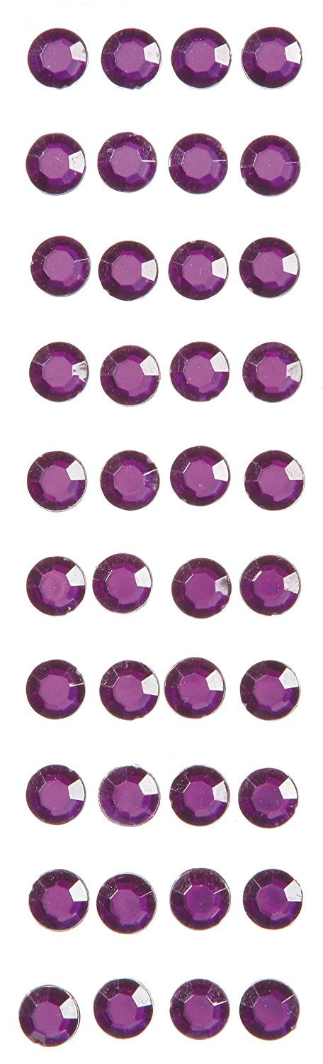 Selfstick Rhinesones / Cristales Autoadhesivos 72 pzas. Adornos / Embellishments Darice