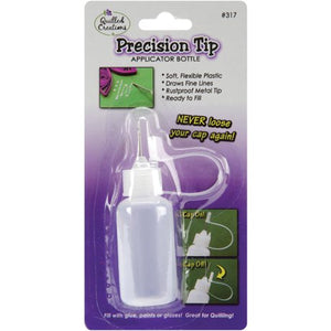 Precision Tip Glue Applicator Bottle / Botella Aplicadora de Precisión para  Pegamento