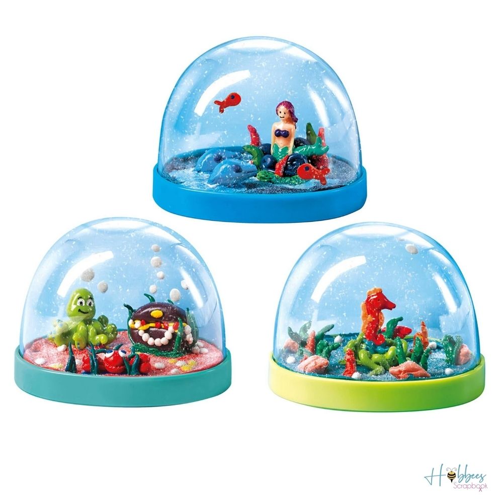 Under The Sea Water Globes / Kit para Hacer Globos Submarinos Modelado Creativity For Kids