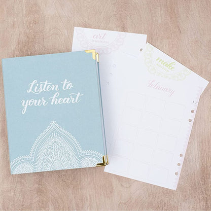 Journal Peace Binder / Paquete de Agenda y Separadores Agendas y Journals Kelly Creates