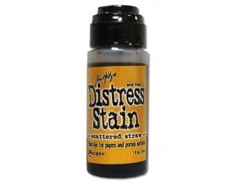 Tim Holtz -Distress Stain Scattered Straw/ Tinta Amarillo (Paja Dispersa ) Pintura y Medios Mixtos Ranger