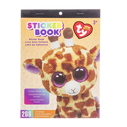 Sticker Book for Kids Safari Giraffe / Libro con 266 Estampas Animalitos Jirafa Stickers Darice