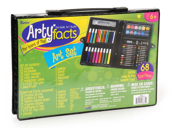 Kit De Arte, Dibujo y Pintura Para Niños y Niñas (68 Piezas)