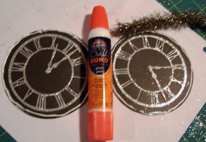 Clock Cutting Dies / Suaje de Corte de Reloj Dados de Corte / Suajes / Troqueles LifeStyle Crafts