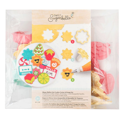 Shape Shifter Cookie Cutter &amp; Stamp Set / Set Cortadores de Galletas y Sellos Repostería Sugarbelle