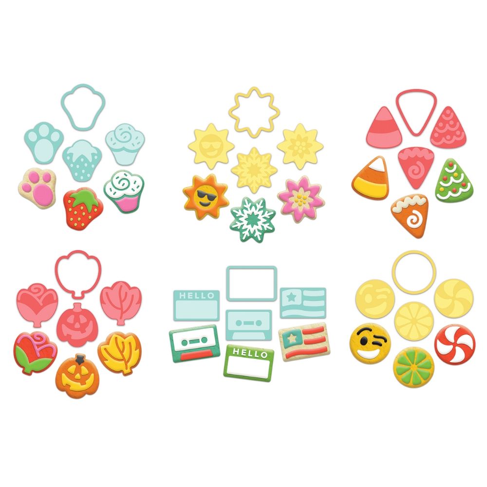 Shape Shifter Cookie Cutter &amp; Stamp Set / Set Cortadores de Galletas y Sellos Repostería Sugarbelle