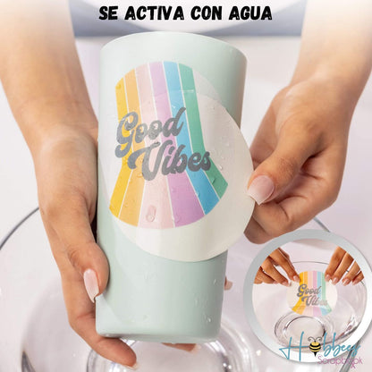 Spin It Water Slide Paper / Papel Transferible Acetato y Especializados We R Memory Keepers