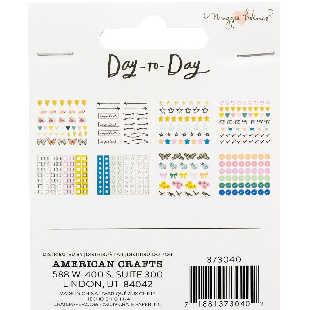 Day-To-Day Planner Mini Sticker Book 3 / Estampas para Agendas Stickers Maggie Holmes