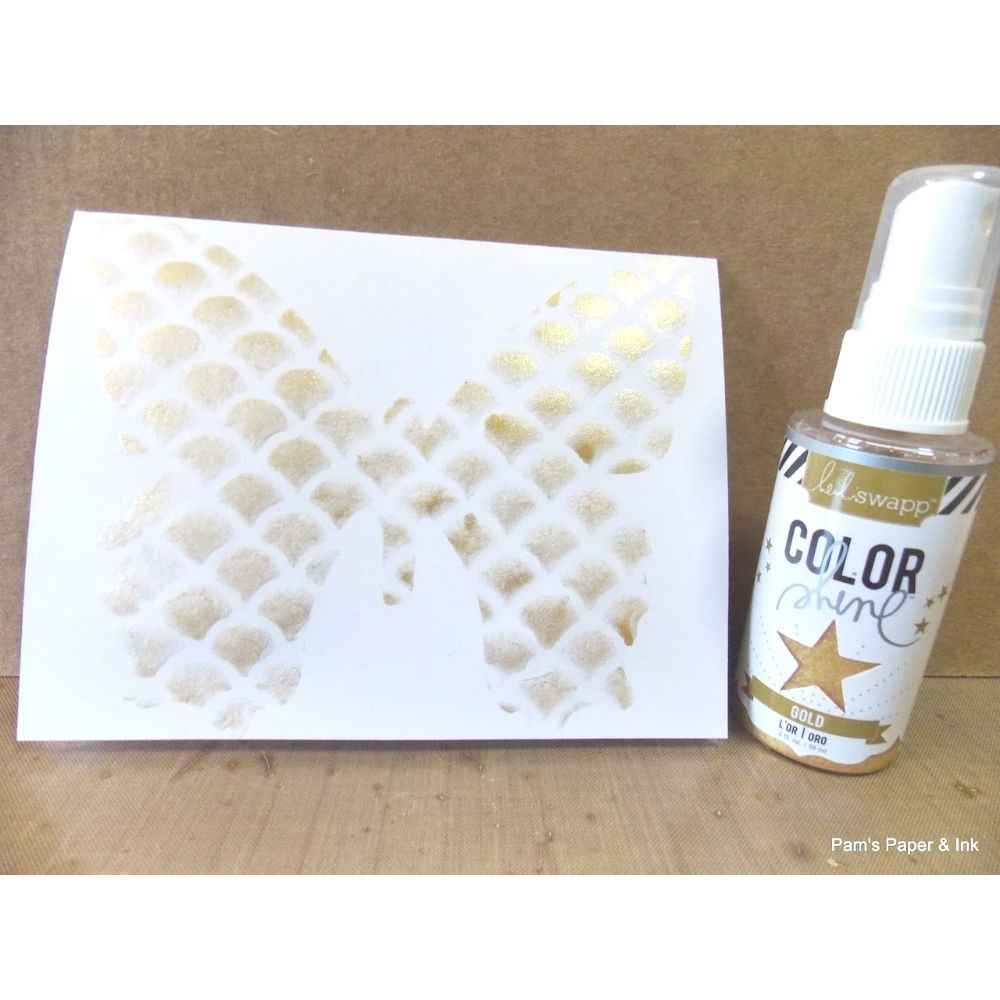 Color Shine Pack 4  / Kit de 4 Tintas en Spray con Brillitos Pintura y Medios Mixtos Heidi Swapp