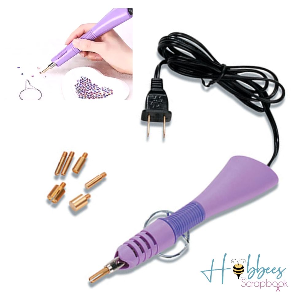 Rhinestone Setter Heat Applicator Wand / Varita Aplicadora de Piedras Hot FIx Herramientas Darice