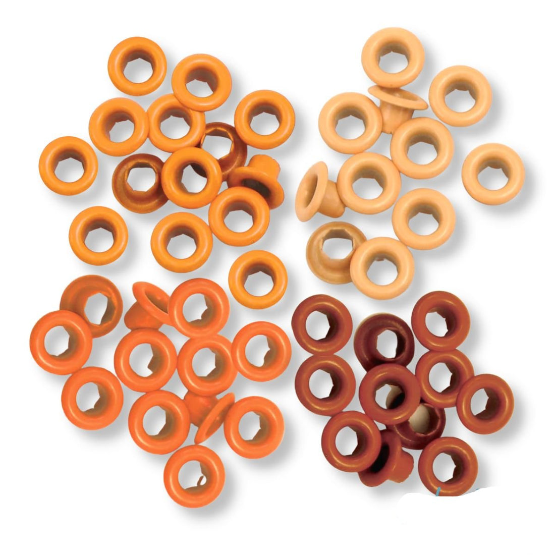 Standard Eyelets Orange / Ojillos Estándar Naranjas Eyelets, Ojilos We R Memory Keepers