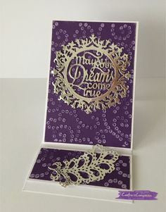 Embossing Gem Swirl / Folder de Grabado Descontinuado Darice