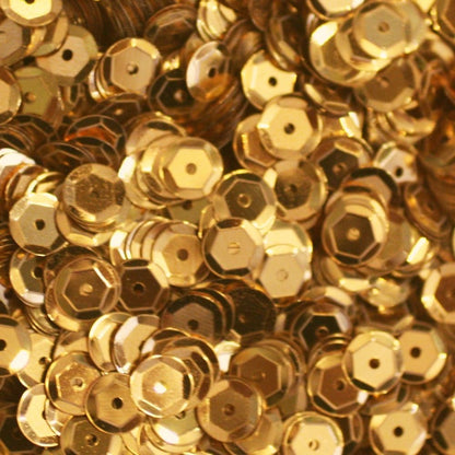 Cupped Sequins Gold / Lentejuelas Doradas Adornos / Embellishments Darice