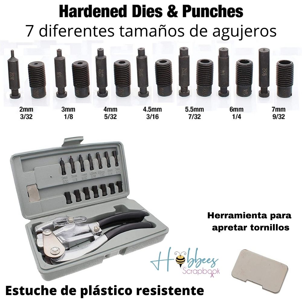 Mighty Punch Kit / Perforadora de Metales Blandos Herramientas Bead Smith