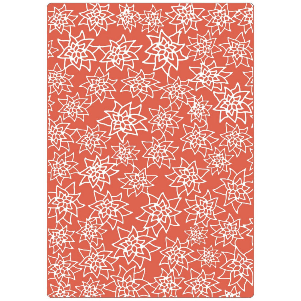 Embossing Plus / Folder de Grabado Plus Flores Navideñas Folders de Grabado Sizzix