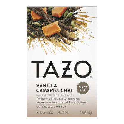 Vanilla Caramel Chai  / Bolsitas de Té Chai Vainilla Caramelo Coffee Time Tazo