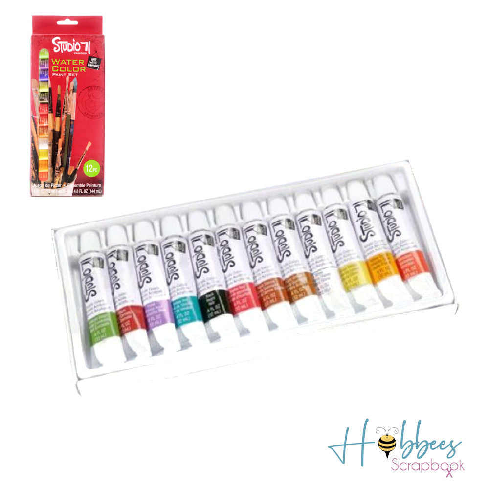 Watercolor Paint Set / 36 Tubos de Acuarela Acuarela Studio 71