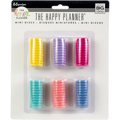 Happy Planner Mini Disc Value Pack / Mini Anillos para Agendas Planificadoras Discos para Planners Me &amp; My Big Ideas