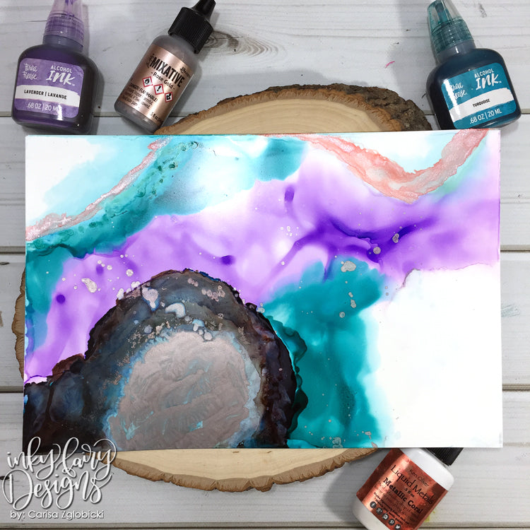 Brea Reese Alcohol Ink - Sky