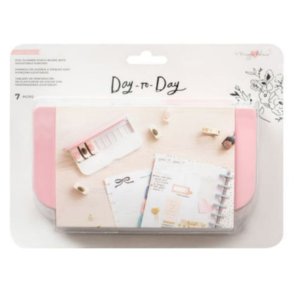 Planner Adjustable Punch Board / Perforadora Sistema de Discos para Planners Descontinuado Crate Paper