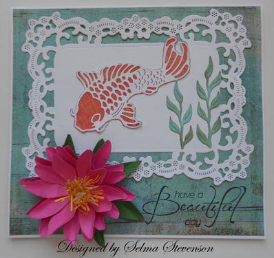 Suaje de Corte de pez / Koi Fish Dies Descontinuado Cheery Lynn Designs