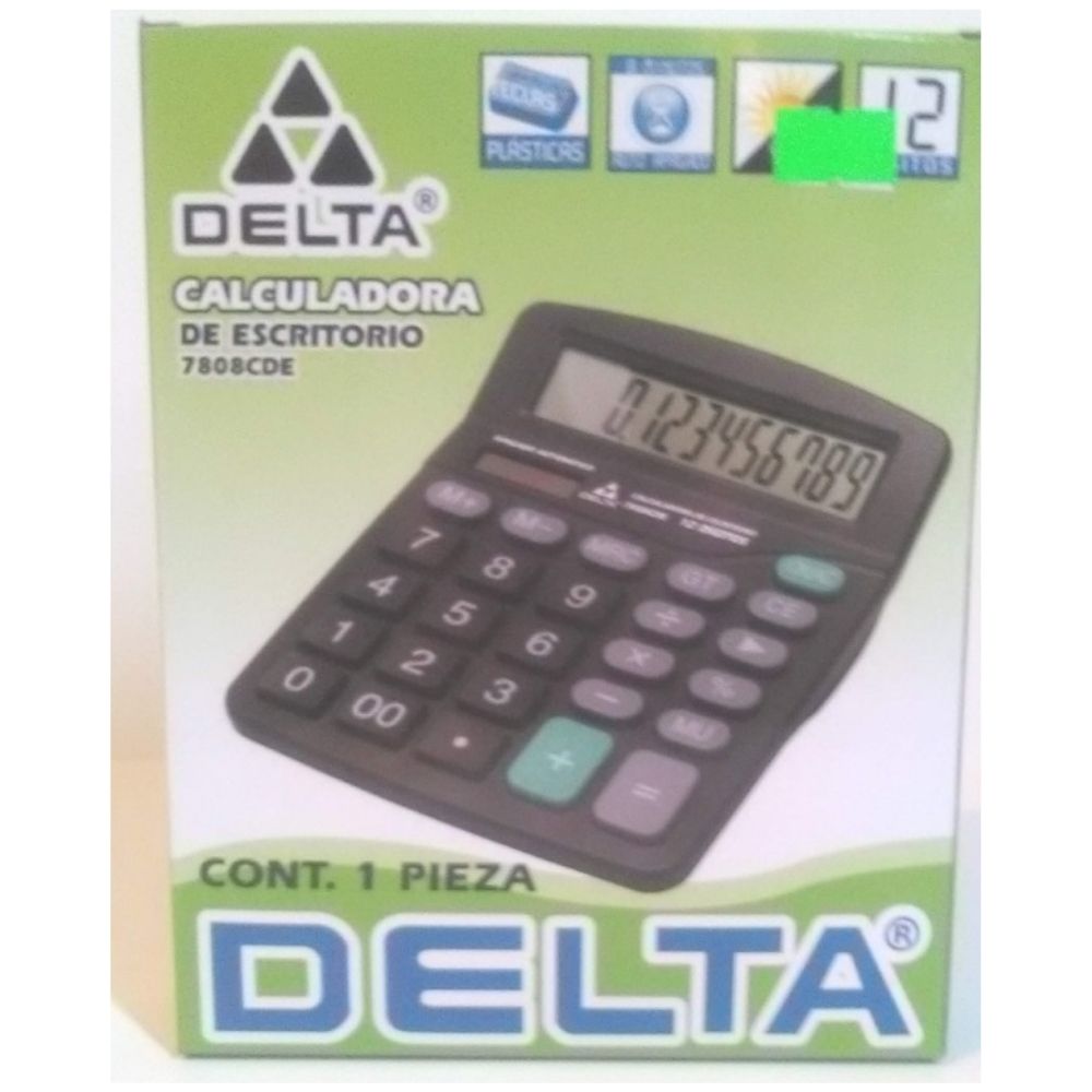 Calculadora Grande de 12 Dígitos Herramientas Barrilito