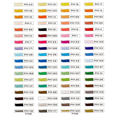 Prismacolor Premier Chisel/Fine Tip Art Markers 72 Marker Set (3722)