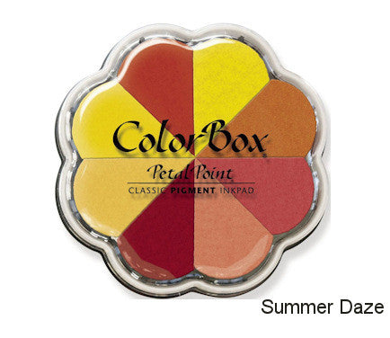 Petal Point Summer Daze Pigment Ink Pad / Cojines de Tinta para Sellos Descontinuado Colorbox