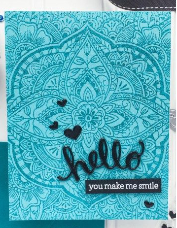 Whispers Enchanted Blue Embossing Powder / Polvos de Realce Azul Polvos de Embossing Darice