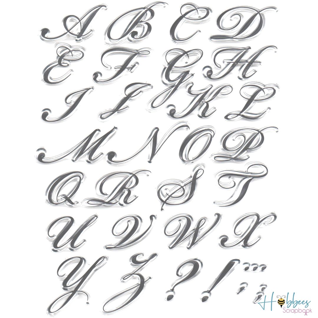 Sellos del alfabeto (Letras Mayúsculas)