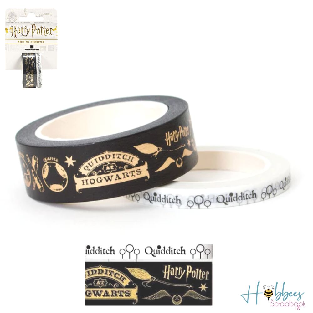 Harry Potter - Quidditch Washi Tape  / Cinta Adhesiva Washi Tape Paper House