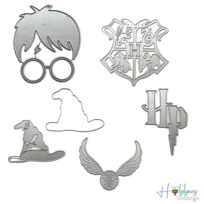 Set de Suajes de Corte Harry Potter Dados de Corte / Suajes / Troqueles Hobbees