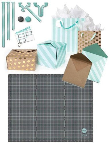 Template Studio Starter Kit / Kit Inicial Para Crear Cajas, Sobres Y Bolsas Descontinuado We R Memory Keepers