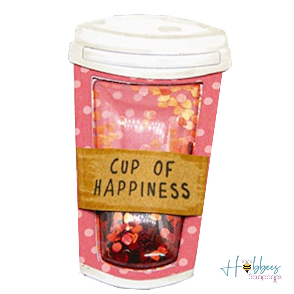 Coffee Cup Shaker Refill  / 10 Blisters de Vaso de Café Adornos / Embellishments Tonic Studios