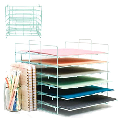 Desktop Storage Paper Rack / Organizador de Papel de Escritorio Almacenamiento y Organización Crate Paper