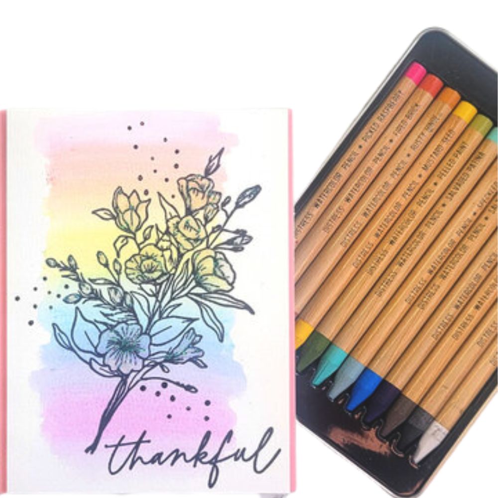 Tim Holtz Distress Watercolor Pencils: Set 1 - TDH76308