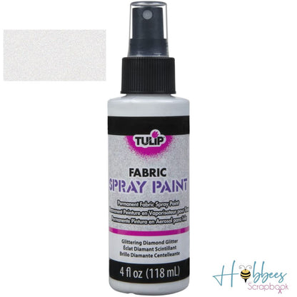 Tulip Fabric Spray Paint Diamond Glitter / Spray para Tela con Purpurina Diamante Pintura para Tela Tulip