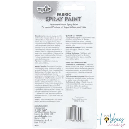 Tulip Fabric Spray Paint Gold Glitter / Spray para Tela con Purpurina Oro Pintura para Tela Tulip