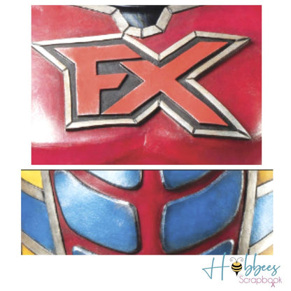 FX Armour Metallic Paint Dragons Breath / Pintura metalizada Color Rojo Acrìlicos Plaid FX