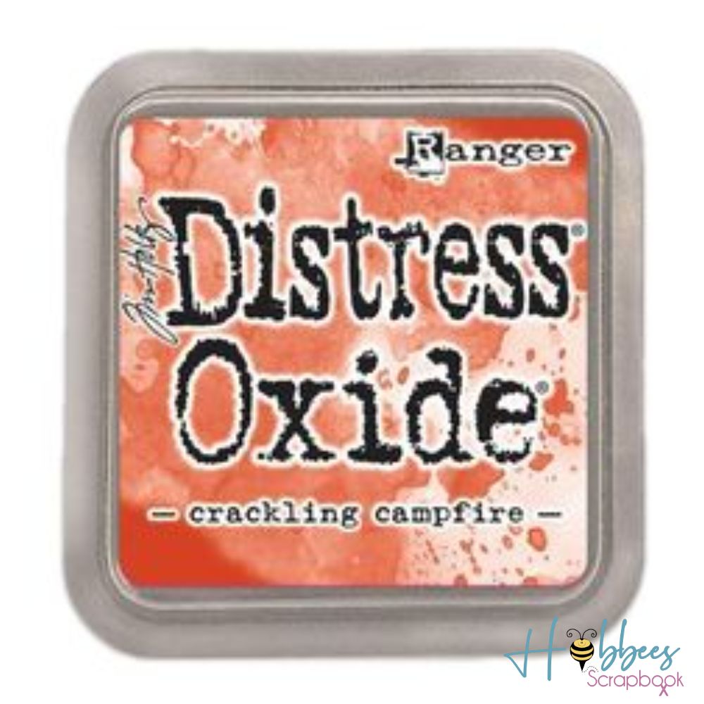 Tim Holtz Distress Oxide Crackling Campfire / Cojin de Tinta Efecto Oxidado Tintas Ranger