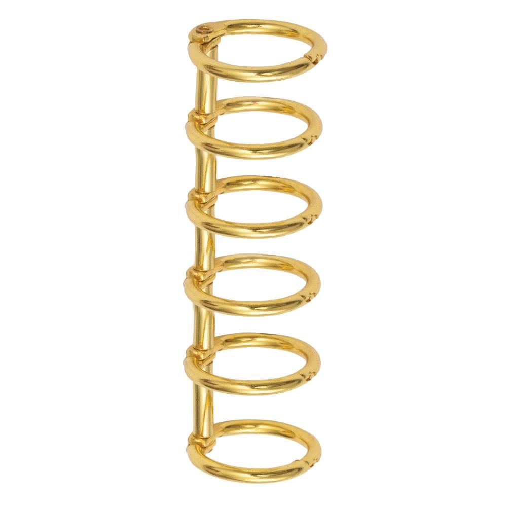 Metal Hinge Binding / Anillo con Bisagra de Metal Dorado Arillos para Engargolar We R Memory Keepers